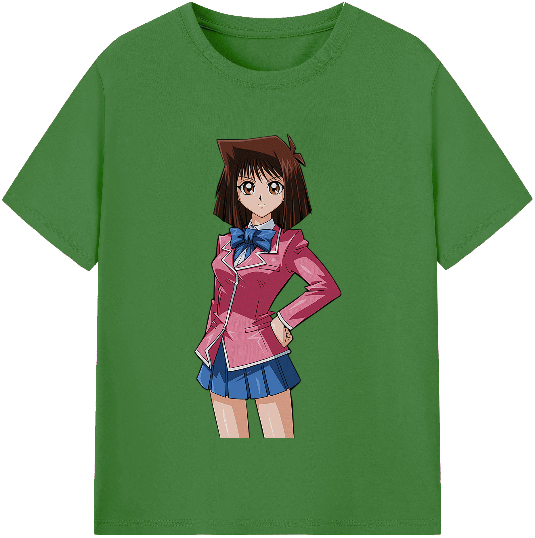 （画像用） 遊☆戯☆王 Yu-Gi-Oh! レディースカジュアルプリントTシャツ（綿100％）